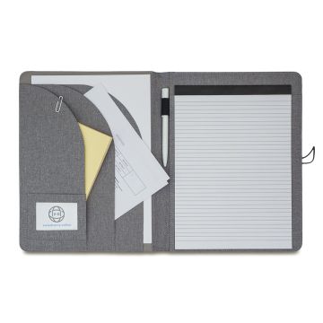 Teczka A4 z RPET Crawley, szary – Gift Design