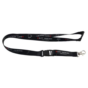 Smycz sublimacyjna 15 mm z klamrą i bezpiecznikiem – Gift Design