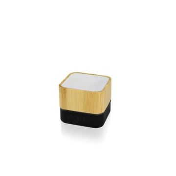 Bambusowy głośnik bezprzewodowy 3W | Sheppard – Gift Design