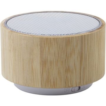 Bambusowy głośnik bezprzewodowy 3W – Gift Design