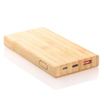 Bambusowy power bank 8000 mAh B'RIGHT | Caroline – Gift Design