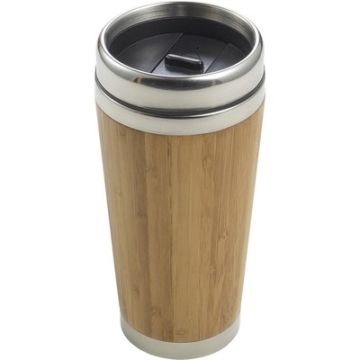 Bambusowy kubek termiczny 400 ml – Gift Design