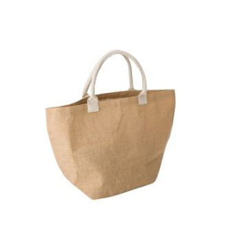 Torba z juty, z bawełnianymi rączkami – Gift Design