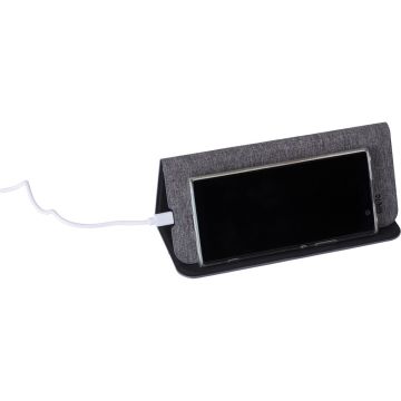 Podkładka pod mysz RPET, ładowarka bezprzewodowa 10W – Gift Design