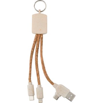 Korkowy kabel do ładowania – Gift Design
