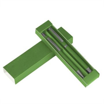 Zestaw piśmienny, długopis i pióro kulkowe | Elliot – Gift Design
