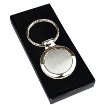 Okrągły brelok do kluczy | Lisa – Gift Design