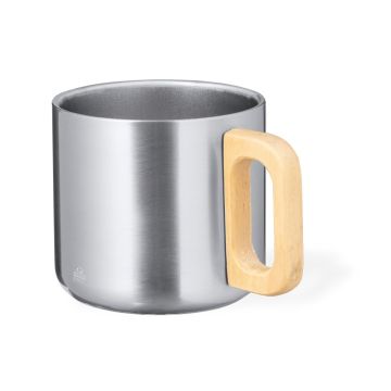 Kubek 400 ml ze stali nierdzewnej z recyklingu – Gift Design
