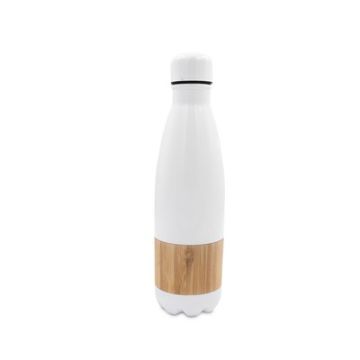 Butelka termiczna 500 ml z bambusowym elementem | Blake – Gift Design