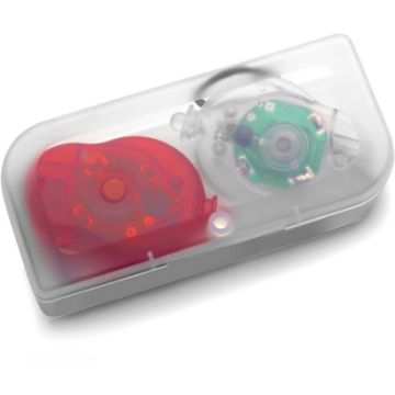 Zestaw lampek rowerowych – Gift Design