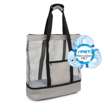 Torba plażowa, na zakupy, torba termoizolacyjna RPET | Maxwell – Gift Design