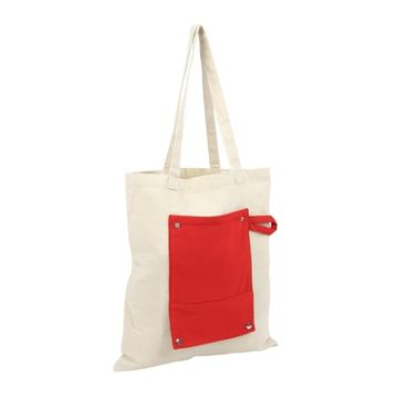 Bawełniana torba na zakupy, składana | Arlo – Gift Design
