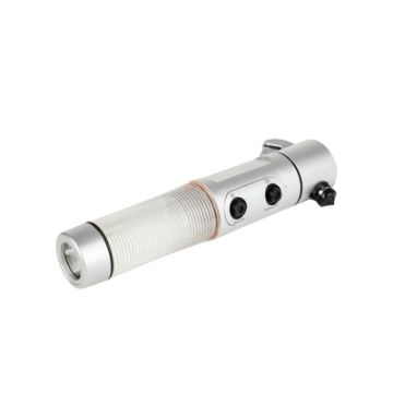 Latarka bezpieczeństwa 1 LED, przecinak do pasów, młotek bezpieczeństwa | Auden – Gift Design