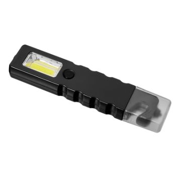 Latarka bezpieczeństwa 4 LED COB, przecinak do pasów, młotek bezpieczeństwa – Gift Design