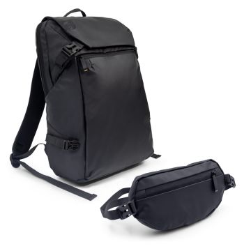 Plecak na laptopa 15,6" Air Gifts 2 w 1, saszetka zapinana w pasie | Chaundrise – Gift Design