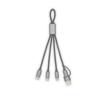 Kabel do ładowania i synchronizacji BrandCharger Trident 2 – Gift Design