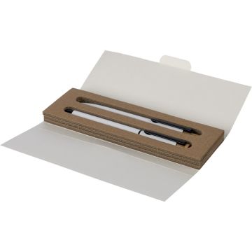 Zestaw piśmienniczy, długopis i pióro kulkowe – Gift Design