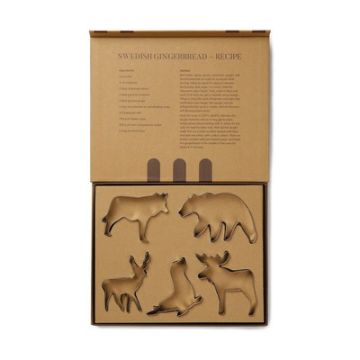 Zestaw foremek do ciasta VINGA Nordic, 5 el. – Gift Design