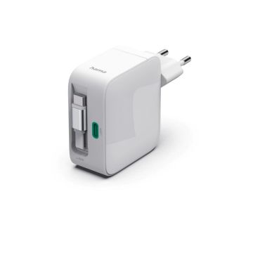 Ładowarka ścienna 65W ze zwijanym kablem Hama – Gift Design