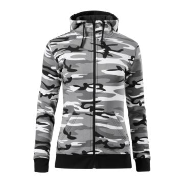 Camo Zipper Bluza damska – Gift Design