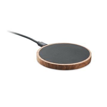 Bezprzew. ładowarka 15W akacja – Gift Design