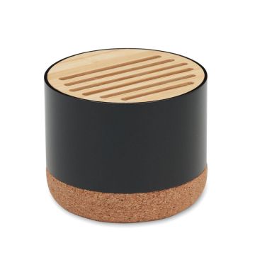 Głośnik z korka i aluminium – Gift Design