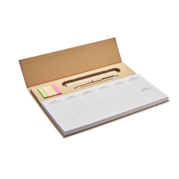 Tygodniowy planer biurkowy – Gift Design