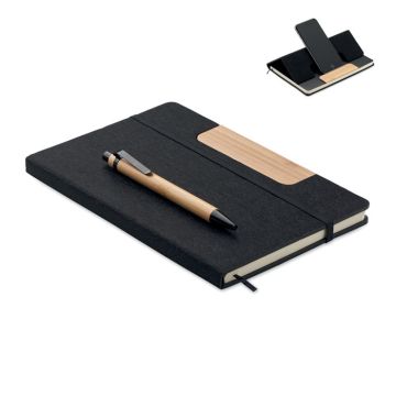 Zestaw notatników A5 RPET – Gift Design