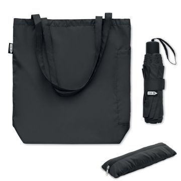 Zestaw torba z parasolem RPET 2 – Gift Design