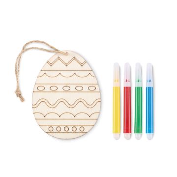 Drewniany zestaw do malowania j – Gift Design