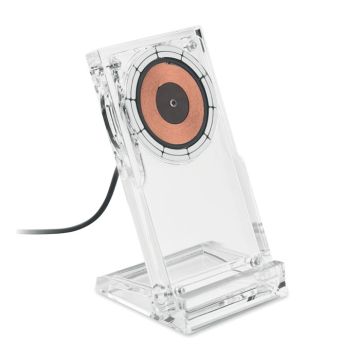 Ładowarka bezprzew. akryl 15W – Gift Design