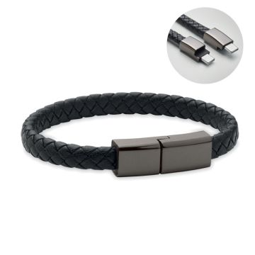 Pleciona bransoletka z USB-C – Gift Design
