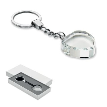 Szklany brelok serce – Gift Design