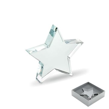 Szklana statuetka gwiazda – Gift Design