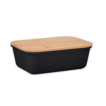 Lunchbox z bambusową pokrywką – Gift Design