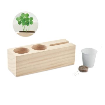 Stojak na biurko z nasionami – Gift Design