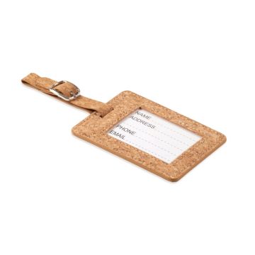 Korkowa przywieszka do bagażu – Gift Design