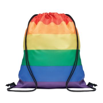 Tęczowa torba na zakupy z RPET – Gift Design