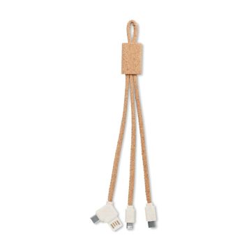 Kabel do ładowania 3 w 1 korek – Gift Design
