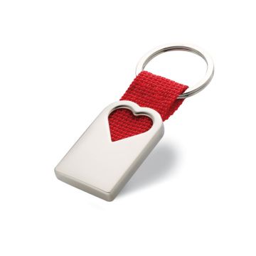 Metalowy brelok, serce – Gift Design