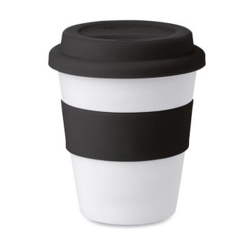 Kubek PP, silikonowe wieczko – Gift Design
