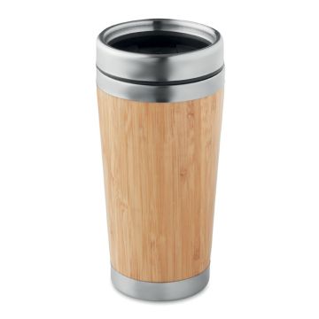 Bambusowy kubek podróżny 400ml – Gift Design