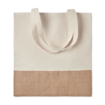 Torba na zakupy z juty – Gift Design