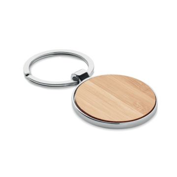 Bambusowy brelok owalny – Gift Design