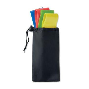 Zestaw 4 opasek fitness TPE – Gift Design
