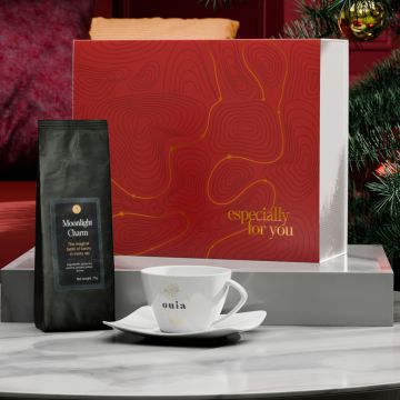 Porcelain BlissLuna EU Set + zielona herbata – Gift Design