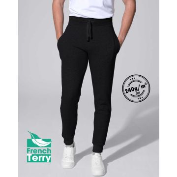 SW PANTS CUFF FRENCH TERRY 240 BK S – Gift Design