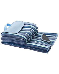 Wodoodporny koc piknikowy Riviera-Biały