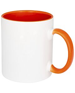 Kolorowy kubek sublimacyjny Pix 330 ml-czarny