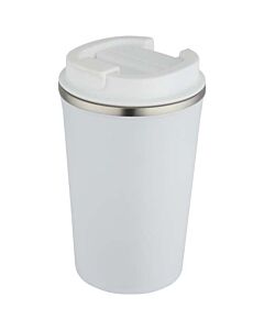 Newport kubek ze stali nierdzewnej, izolowany próżniowo, o pojemności 350 ml, z podwójnymi ściankami-Biały